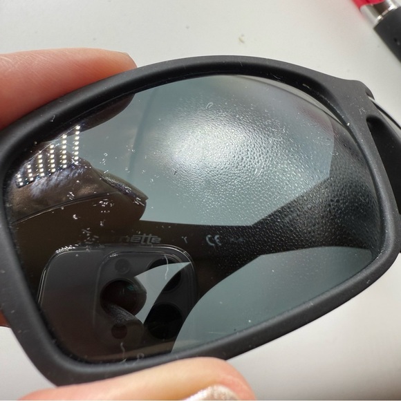 ARNETTE Fastball matte black sunglasses full 
Rim AN4202 polarized with case - Picture 5 of 9